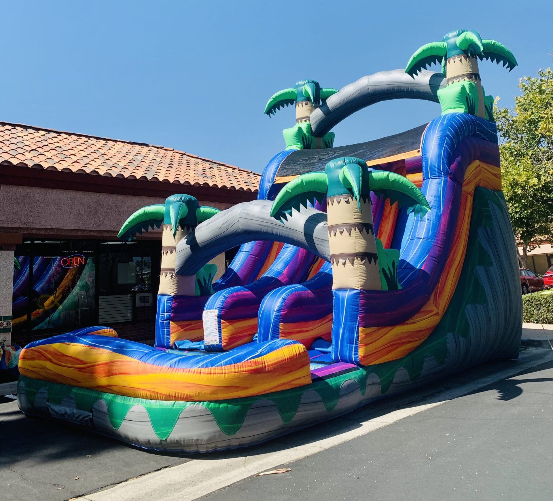 DOUBLE FUN WATERSLIDE