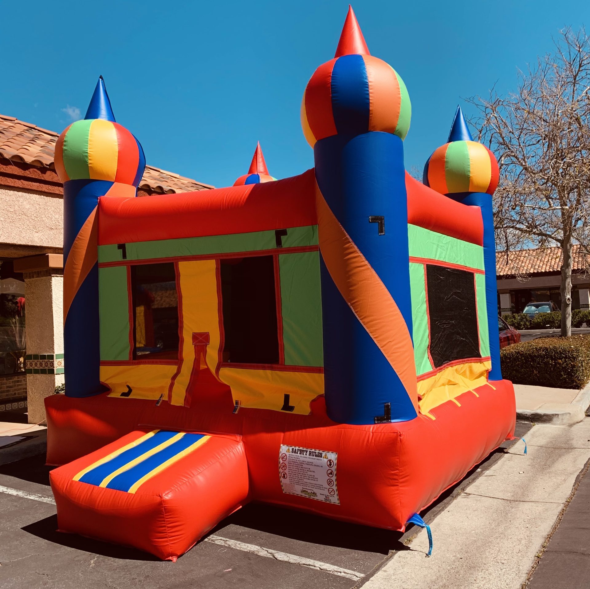 Lego bouncer