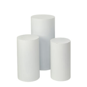 White Cylinder Set