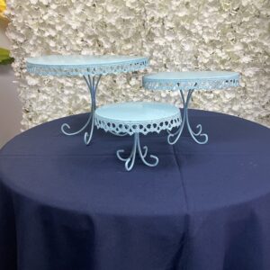 Blue Cake Stand Set