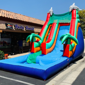Dolphin Waterslide Red