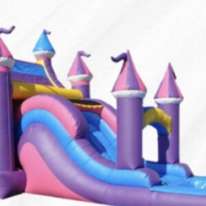 5-1 Combo Pink Carnival Waterslide
