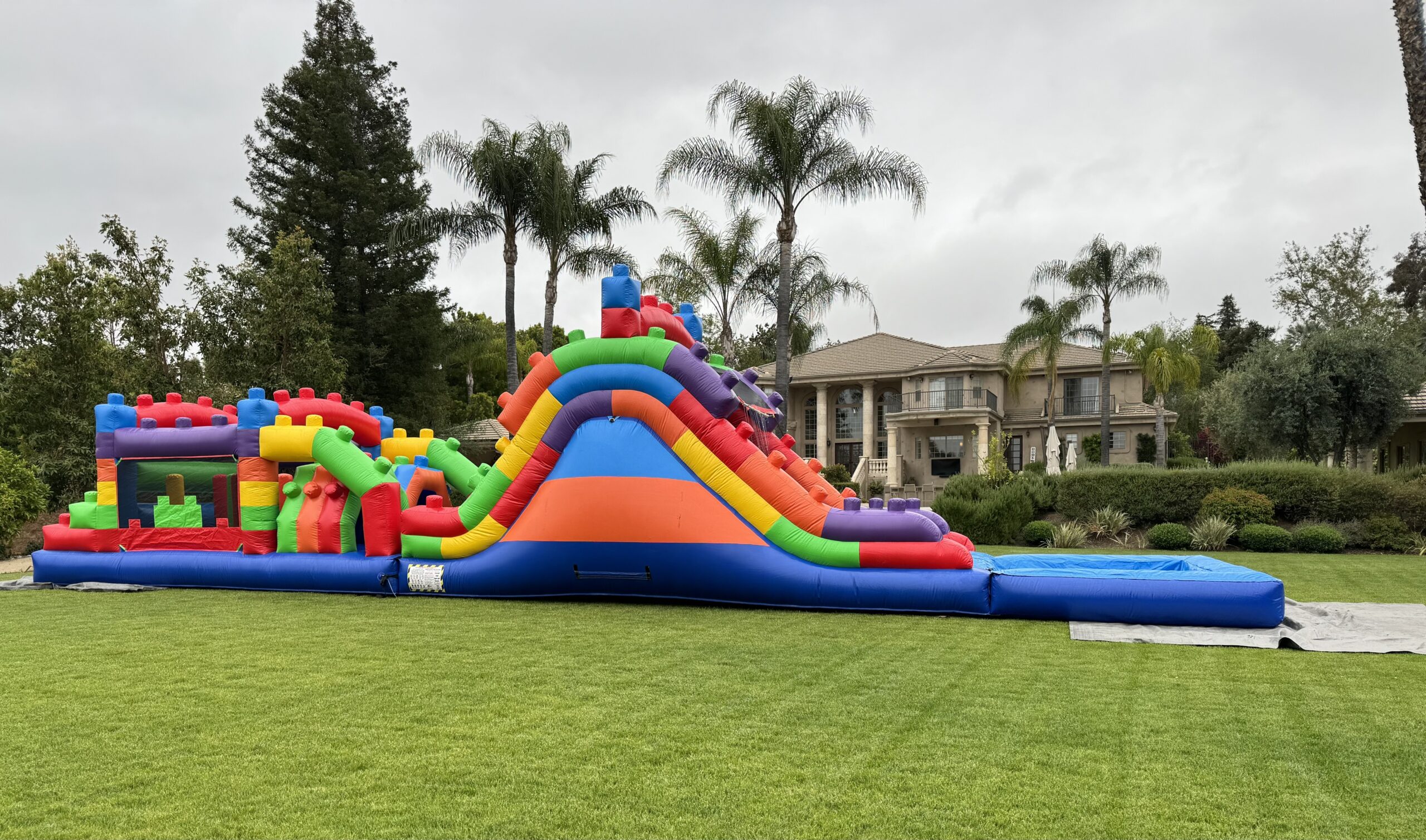 Lego Mega Obstacle Waterslide