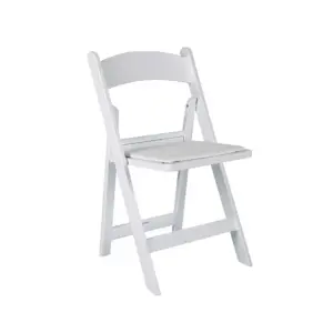 White Resin Chair