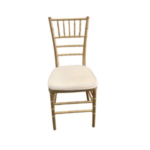 Gold Chiavari Chair w/ cushion