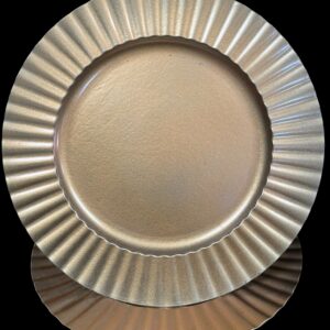 Gold Wavy Chargers
