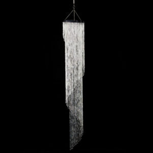 Crystal Spiral Chandelier