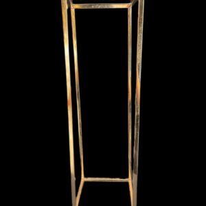 Gold Floral Rectangle Stand