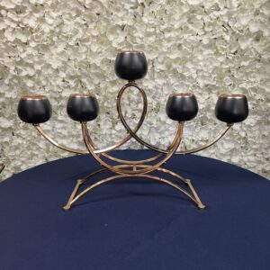 Black and Gold Candelabra