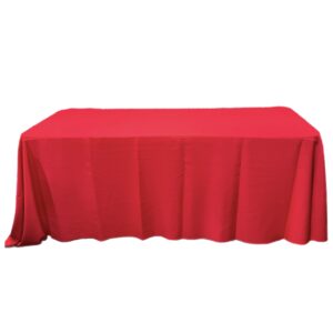 134x92 Inch Rectangle Linens
